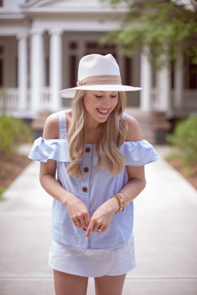 Taylor-Rae Harrold with Style Souffle for Anthropologie Photoshoot at Carolina Portrait Designs Photography Studio on 5/11/16 by Garrett Price of Garrett Price Photography