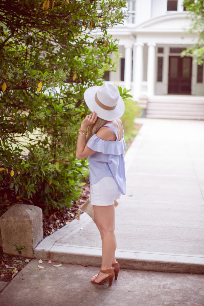 Taylor-Rae Harrold with Style Souffle for Anthropologie Photoshoot at Carolina Portrait Designs Photography Studio on 5/11/16 by Garrett Price of Garrett Price Photography