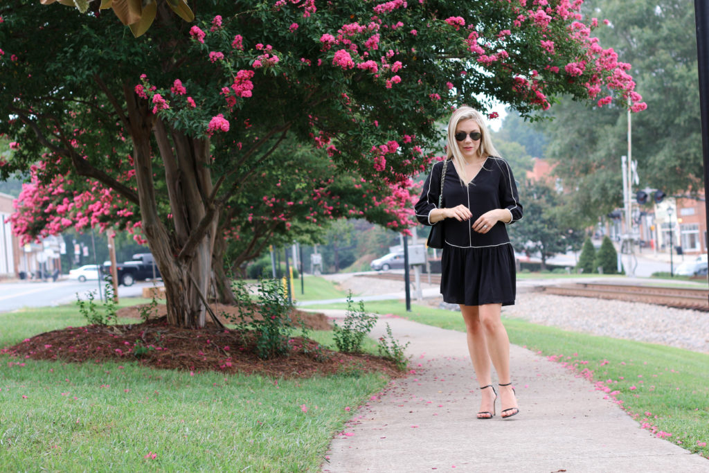 Black fall dress